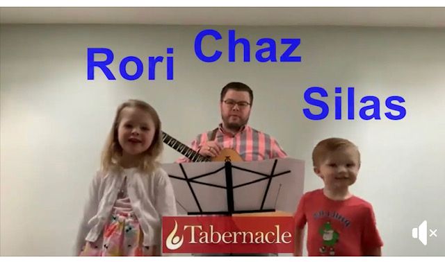 Chaz, Rory and Silas getting ready to bring us e-singing